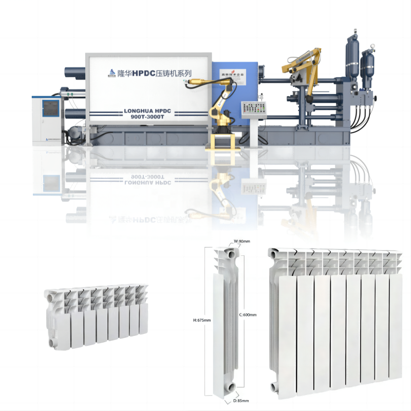 Ligne de production de machines de moulage sous pression