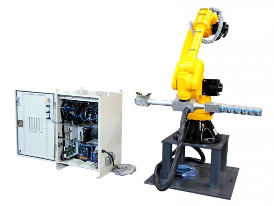 Fabricant chinois Longhua 165KG pièces spéciales de moulage sous pression robot intégré de pulvérisation de cueillette
