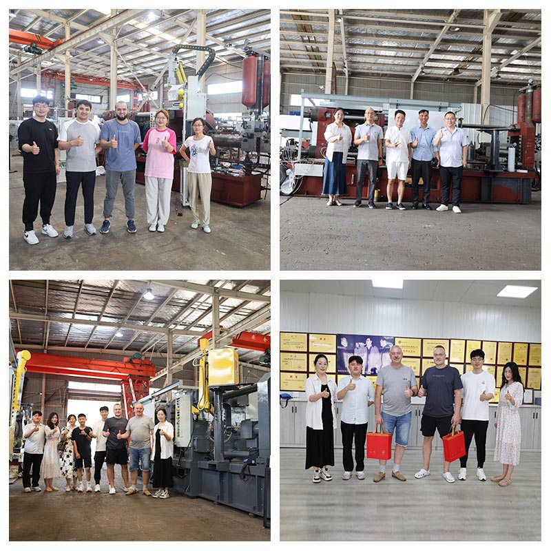 Bienvenue aux clients internationaux pour visiter l'usine de Longhua !