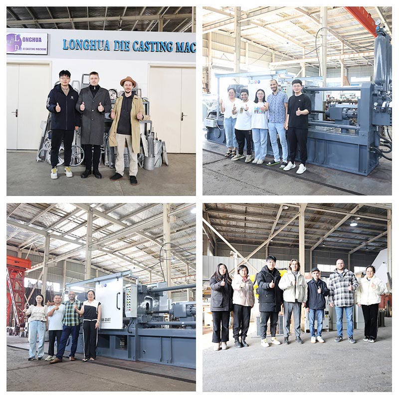 Bienvenue aux clients internationaux pour visiter l'usine de Longhua !
