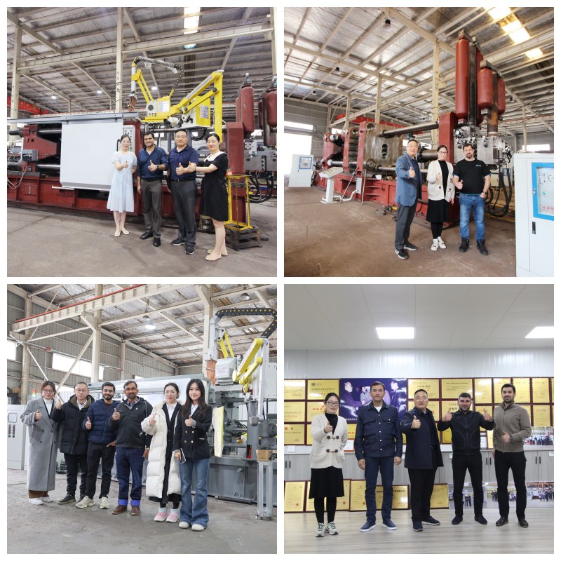 Bienvenue aux clients internationaux pour visiter l'usine de Longhua !