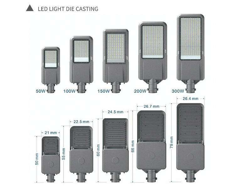 Machine de moulage sous pression pour la fabrication de boîtiers de lampadaires LED