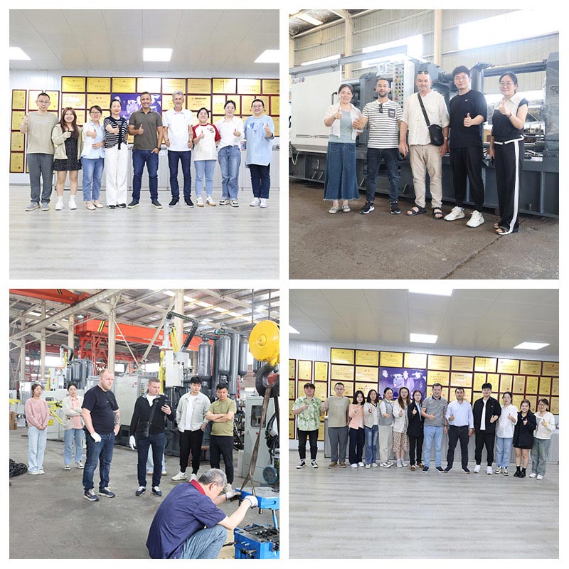 Bienvenue aux clients internationaux pour visiter l'usine de Longhua !