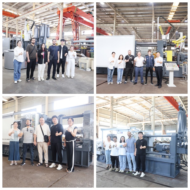 Bienvenue aux clients internationaux pour visiter l'usine de Longhua !