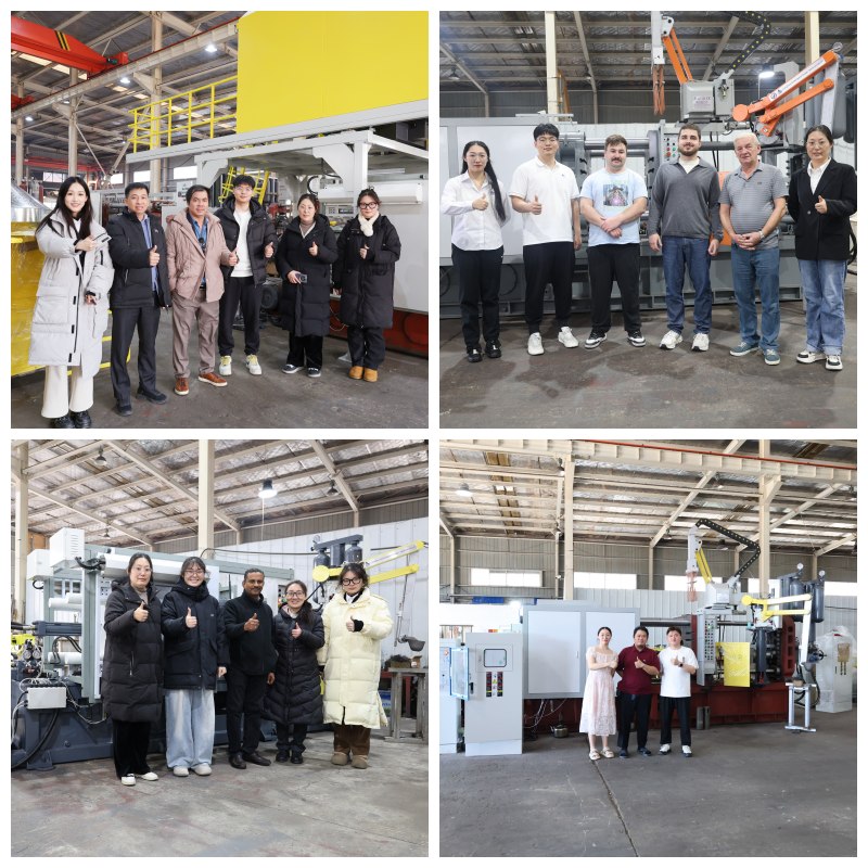 Bienvenue aux clients internationaux pour visiter l'usine de Longhua !